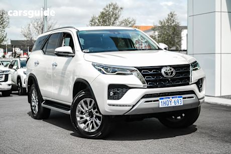 White 2022 Toyota Fortuner Wagon Crusade