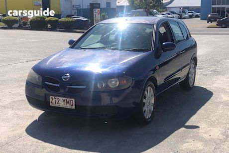 Blue 2003 Nissan Pulsar Hatchback Q