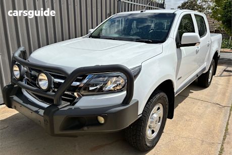 White 2018 Holden Colorado Crew Cab Pickup Ls (4X2)