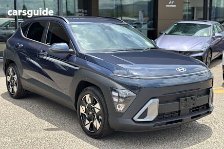 Blue 2025 Hyundai Kona SUV F