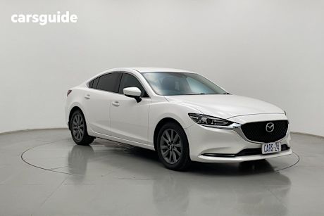 White 2021 Mazda 6 Sedan Sport
