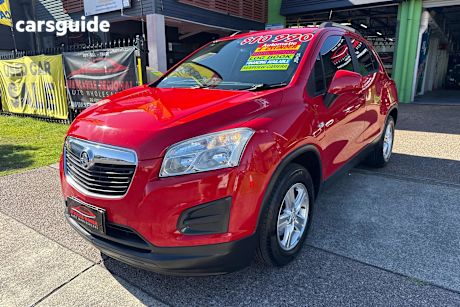 Red 2015 Holden Trax Wagon Ls