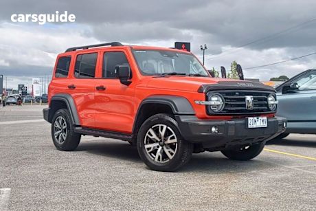 Orange 2023 GWM Tank 300 SUV ULTRA 4X4