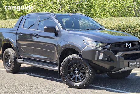 Blue 2024 Mazda BT-50 Ute Tray SP 4X4