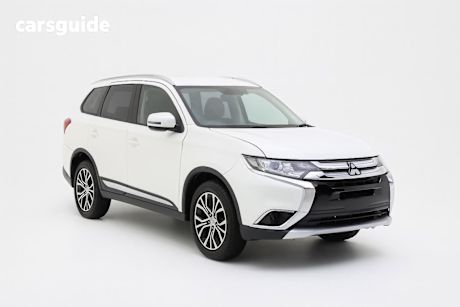 White 2019 Mitsubishi Outlander Wagon Ls 7 Seat (2Wd)