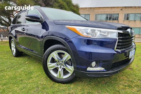 Black 2016 Toyota Kluger Wagon Grande (4X4)