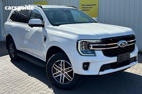 White 2024 Ford Everest SUV TREND 4X4
