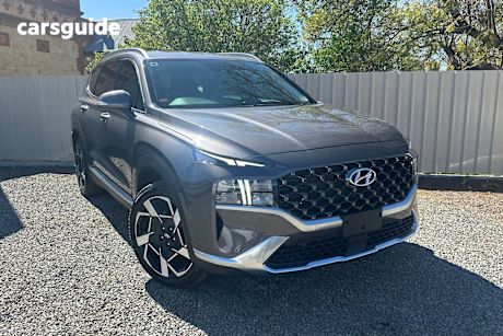 Grey 2022 Hyundai Santa FE SUV ELITE 4X4