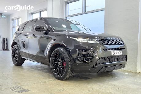 Black 2021 Land Rover Range Rover Evoque SUV P250 R-DYNAMIC SE 4X4