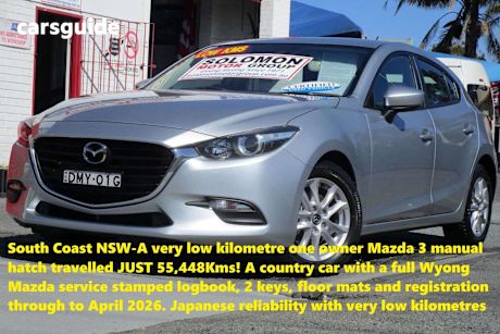 Silver 2016 Mazda 3 Hatchback Neo