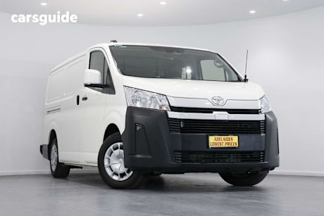 White 2020 Toyota HiAce Commercial R