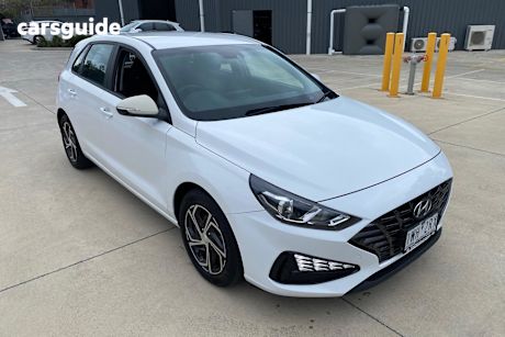 White 2022 Hyundai I30 Hatch F