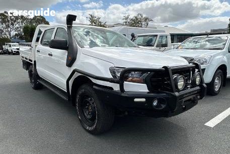 White 2021 Ford Ranger Ute Tray XL 4X4