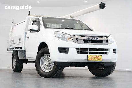 White 2016 Isuzu D-MAX Ute Tray SX HIGH RIDE R