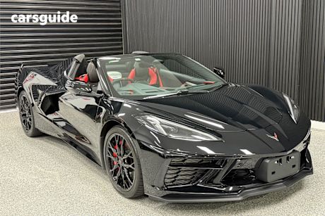 Black 2024 Chevrolet Corvette Convertible STINGRAY 2LT R