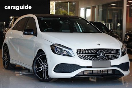 White 2017 Mercedes-Benz A200 Hatchback