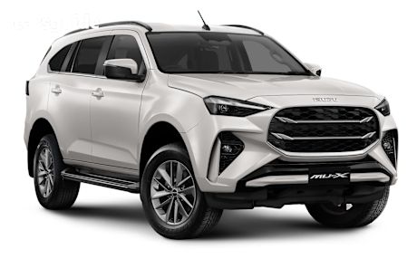 White 2025 Isuzu MU-X SUV LS-U 4X4