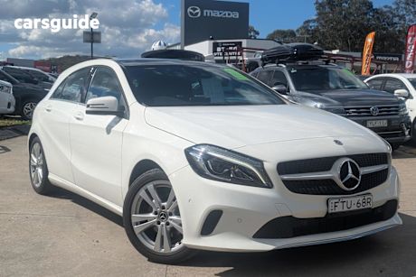White 2017 Mercedes-Benz A180 Hatchback