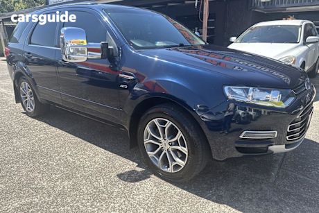 Blue 2014 Ford Territory Wagon Titanium (4X4)