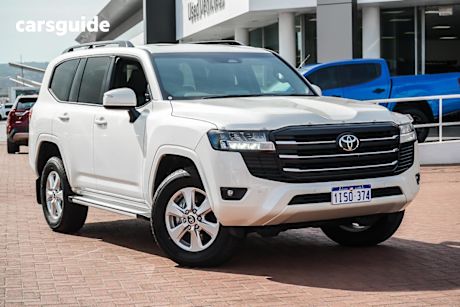 White 2025 Toyota Landcruiser Wagon Lc300 Gxl (4X4)