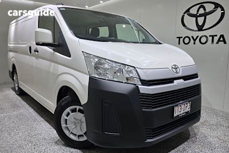 White 2023 Toyota HiAce Commercial R