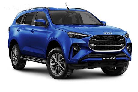 Blue 2025 Isuzu MU-X SUV LS-U 4X4