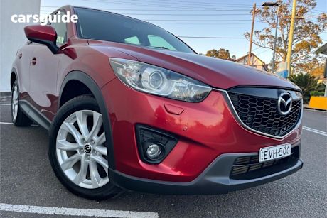 Red 2012 Mazda CX-5 Wagon Grand Tourer (4X4)