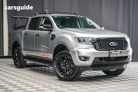 Silver 2021 Ford Ranger Double Cab Pick Up Fx4 2.0 (4X4)