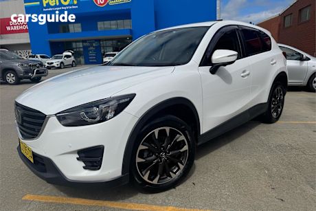White 2015 Mazda CX-5 Wagon Akera (4X4)