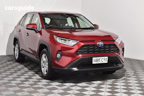 Red 2021 Toyota RAV4 SUV GX F