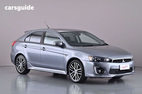Grey 2016 Mitsubishi Lancer Sedan Gsr