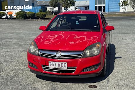 Red 2008 Holden Astra Wagon Cd