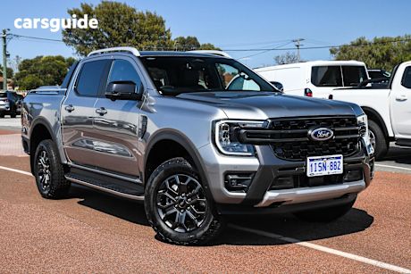Silver 2024 Ford Ranger Ute Tray WILDTRAK 4X4