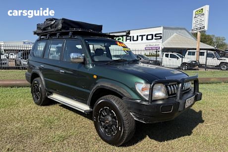 Green 1999 Toyota Landcruiser Prado Wagon Gxl (4X4)