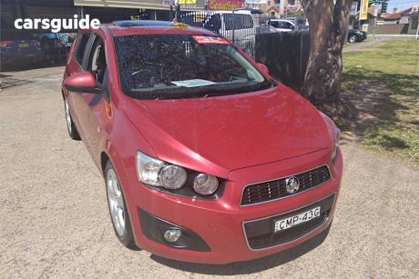 Red 2012 Holden Barina Hatch CDX F