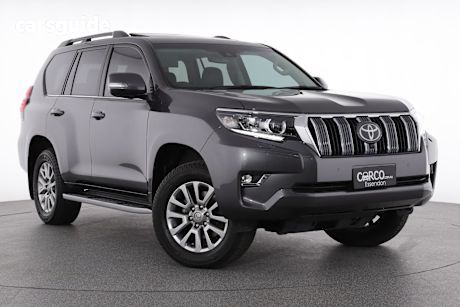 Grey 2021 Toyota Landcruiser Prado SUV KAKADU 4X4