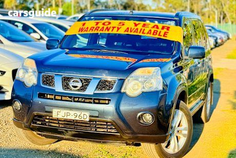 Blue 2011 Nissan X-Trail Wagon St (Fwd)