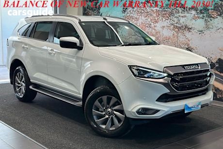 White 2024 Isuzu MU-X Wagon Ls-U (4X4)