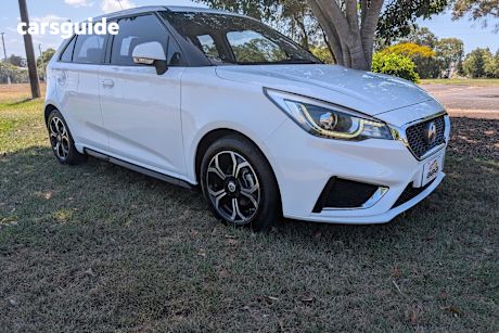White 2021 MG MG3 Hatch EXCITE F