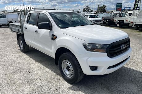 White 2019 Ford Ranger Ute Tray XL 4X4