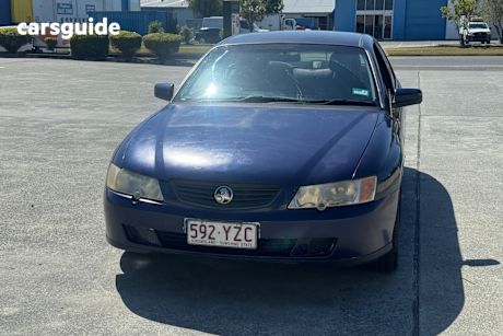 Blue 2004 Holden Commodore Sedan Executive
