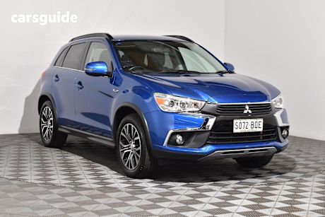 Blue 2016 Mitsubishi ASX SUV LS F