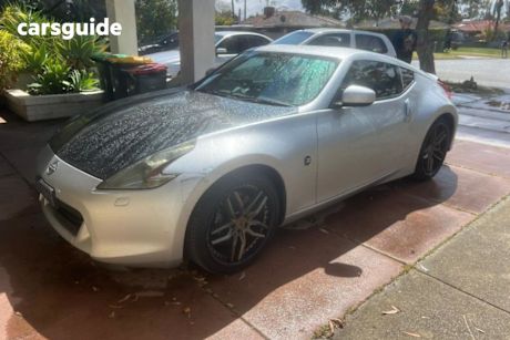 Silver 2009 Nissan 370Z Coupe Z34 R
