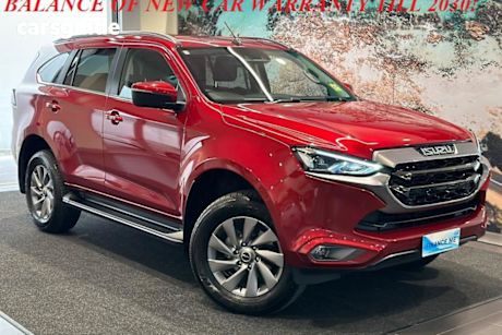 Red 2024 Isuzu MU-X Wagon Ls-U (4X4)