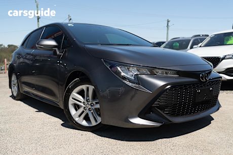 Grey 2021 Toyota Corolla Hatch ASCENT SPORT F