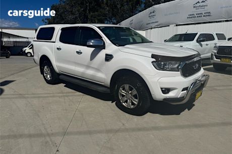 White 2022 Ford Ranger Double Cab Pick Up Xlt 3.2 (4X4)