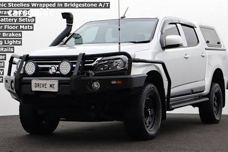 Silver 2017 Holden Colorado Ute Tray LS 4X4