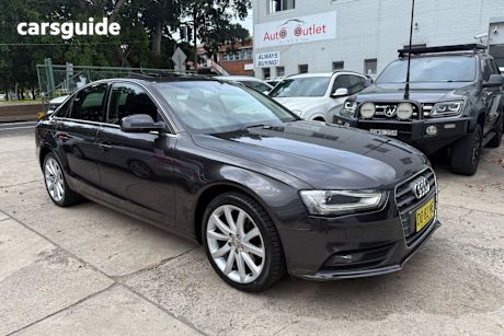 Grey 2014 Audi A4 Sedan 2.0 Tfsi Ambition Quattro