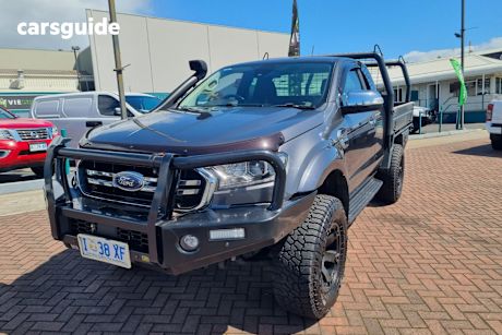 Grey 2020 Ford Ranger Super Cab Utility Xlt 3.2 (4X4)