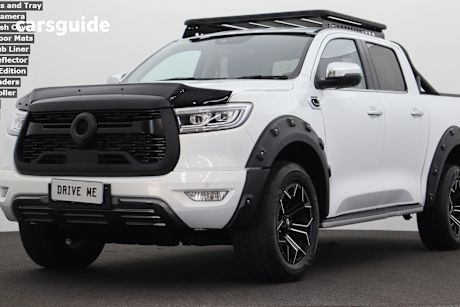 White 2022 GWM UTE Ute Tray CANNON-X 4X4